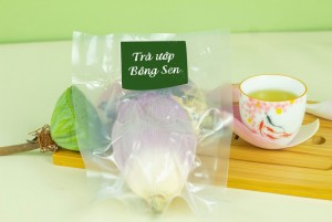 Bông hoa sen ướp Trà Thái Nguyên - 1 bông thumb